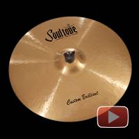 Soultone Cymbals CBRRA-BBRID21-21 Custom Brilliant RA Big Bell Ride 
