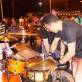 After event, explaining about snare drum tunning by Udo Mashoff technique.