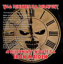 Iron Maiden tribute album cover art